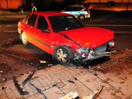 68-letni kierowca spowodował wypadek