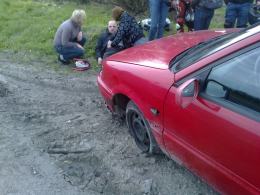 Nieostrożny motocyklista został ranny