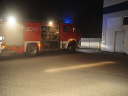 Pożar w Biedronce przy ul. Niemodlińskiej