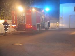 Pożar w Biedronce przy ul. Niemodlińskiej