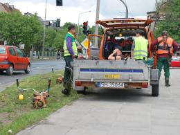 Pechowy pierwszy kurs miejskiego autobusu