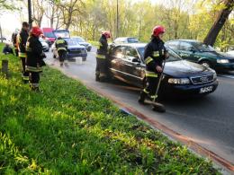 Ford i audi zderzyły się na ulicy Wrocławskiej