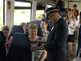 Na kolei zagrał opolski ekspres dęty