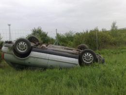 Audi dachowało na autostradzie