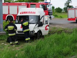 Wypadek pod Opolem, trzy osoby ranne