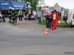 Wypadek pod Opolem, trzy osoby ranne