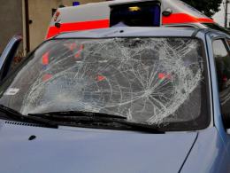 26-letni mężczyzna potrącony na przejściu