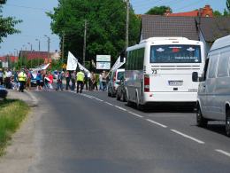 Mieszkańcy Starego Grodkowa żądają obwodnicy