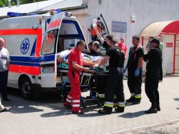 Wypadek w zakładzie - nowe informacje - VIDEO