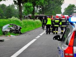 Śmiertelny wypadek we Wrzoskach, zginął 19-latek