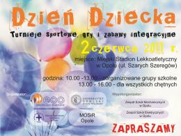 Zobacz plakat tegorocznej imprezy.