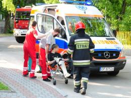 Niecodzienna akcja strażaków na Zaodrzu
