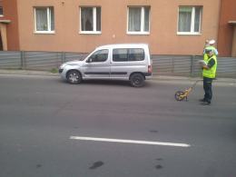 Kierowca citroena wjechał w motocykl