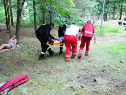 Służby ratownicze szkolą się w Turawie