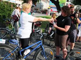 Prawie setka rowerzystów na Masie Krytycznej