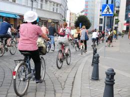 Prawie setka rowerzystów na Masie Krytycznej