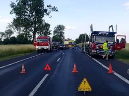 Wypadek na trasie Opole - Nysa, sprawcą pijany kierowca