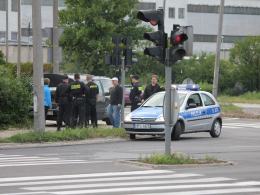 Awaria w chryslerze, interweniowali strażacy