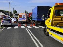 Kierowca motoroweru zginął w wypadku