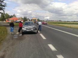 Zderzenie we Wrzoskach, trzy osoby w szpitalu