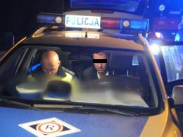 Pijany kierowca rozbił porsche panamera