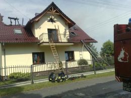 Piorun przyczyną pożaru w Kolonowskiem