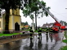 Zniszczenia po nocnej nawałnicy w regionie