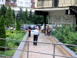 Alarm bombowy na osiedlu Armii Krajowej