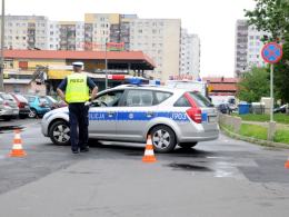 Alarm bombowy na osiedlu Armii Krajowej
