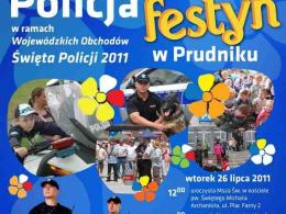 Zobacz plakat policyjnego festynu.