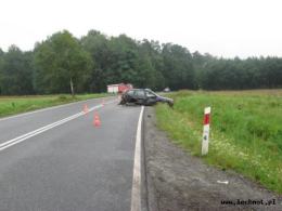 Tragiczny wypadek pod Kluczborkiem
