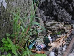 Robotnicy znaleźli pocisk nad Młynówką