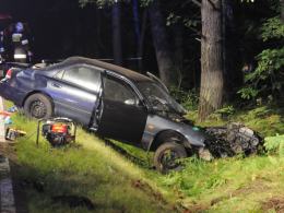 21-letnia kobieta zginęła w wypadku pod Bierdzanami