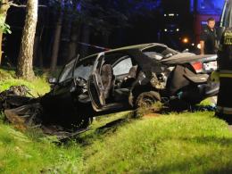 21-letnia kobieta zginęła w wypadku pod Bierdzanami