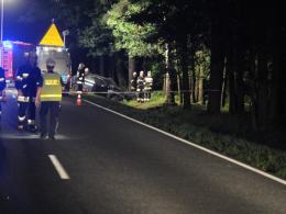 21-letnia kobieta zginęła w wypadku pod Bierdzanami