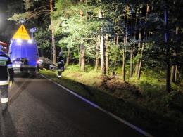 21-letnia kobieta zginęła w wypadku pod Bierdzanami