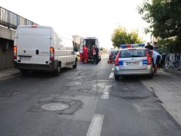 Rowerzysta zajechał drogę motocykliście