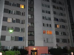 Pożar w mieszkaniu na Zaodrzu