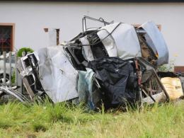 Kierowca bmw zginął w Brynicy