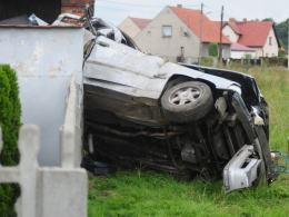 Kierowca bmw zginął w Brynicy