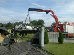 Kierowca bmw zginął w Brynicy