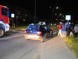 57-letnia kobieta potrącona na przejściu