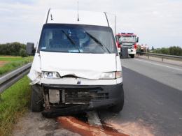 Dwa zderzenia na obwodnicy Opola