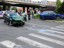 50-latek nie ustąpił pierwszeństwa na rondzie