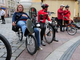 Fani rowerów poziomych przyjechali do Opola