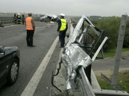 Tragiczny wypadek na autostradzie