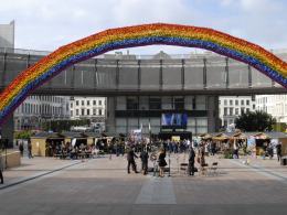 Śląski kołocz i opolskie mażoretki w Brukseli