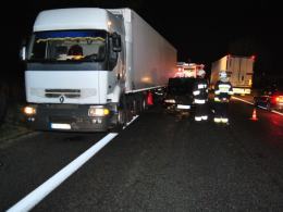 Nocny karambol 6 pojazdów pod Opolem