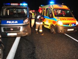 Nocny karambol 6 pojazdów pod Opolem