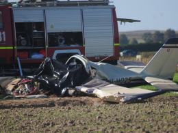Pod Nysą spadła awionetka, dwie osoby nie żyją